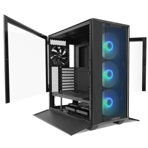 Lian Li LANCOOL III E-ATX Mid-Twr RGB negru, PCI-Slots 8, Preinstalled fans 4x 140 mm - Img 8