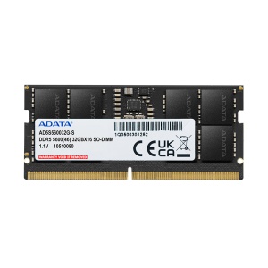 Memorie RAM Notebook ADATA AD5S560032G-S, 32GB, DDR5, 5600MHz, CL46