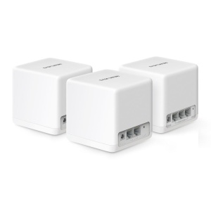 Mercusys Halo H60X(3-pack) Whole mesh Wi-Fi6 system, AX1500, Dual-band, Standarde wireless: IEEE 802.11ax/ac/n/a 5 GHz, IEEE 802.11n/b/g 2.4 GHz, Viteza wireless: 1201 Mbps on 5 GHz, 300 Mbps on 2.4 GHz, Dimensiuni:88 × 88 × 88 mm, Interfata: 3 x - Img 2