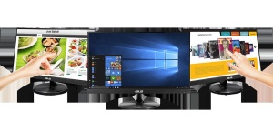 Monitor Consumer ASUS VT229H, 21.5", 1920 x 1080 pixeli, Touchscreen, Black, 2 ani Garantie