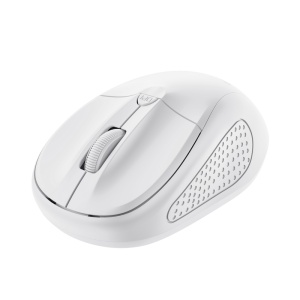 Mouse Trust Wireless Optical rezolutie maxima 1600 DPI, 4 butoane, 2 baterii tip AAA, alb - Img 2