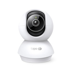 Pan/Tilt AI Home Security Wi-Fi Camera SPEC: 4K 8MP (3840×2160), 2.4 GHz, Horizontal 360º FEATURE: Pan/Tilt, Smart AI Detection and Notifications (motion, people, pets, cars, baby crying, abnormal sound), AI Smart Tracking, Sound and Light Alarm, Remote
