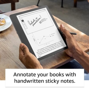 Tableta ePaper Amazon Kindle Scribe, ecran 10.2", 300 ppi, Premium Pen inclus, 16GB, Wi-Fi (Gri) - Img 4