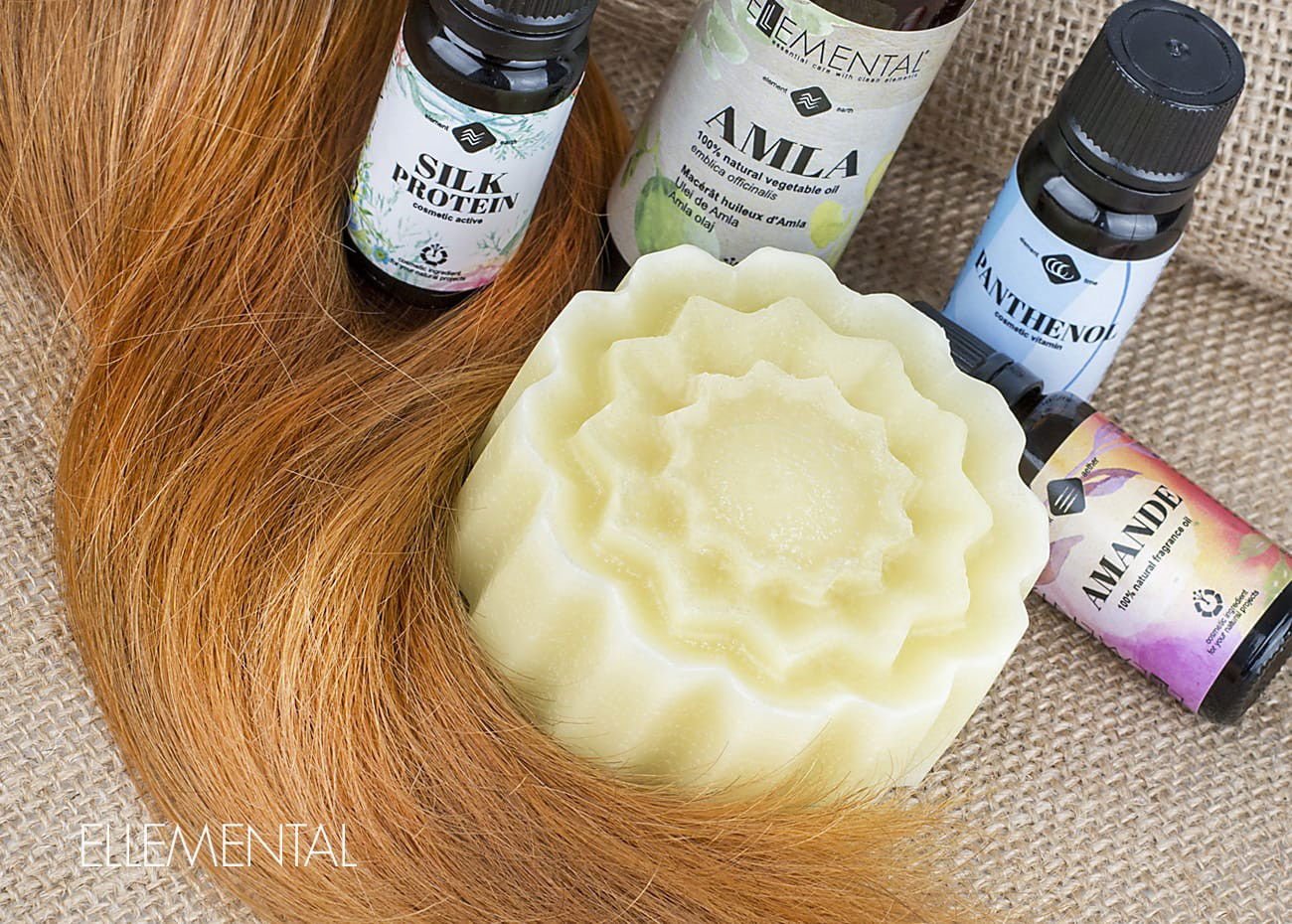 Balsam de păr solid Amla & Amande