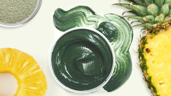 Mască detox Spirulină & Ananas