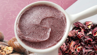 Cremă exfoliantă cu Hibiscus