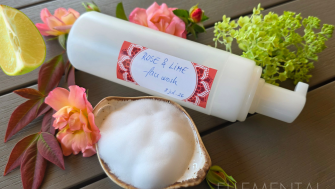 Rose & Lime Foaming Face Wash