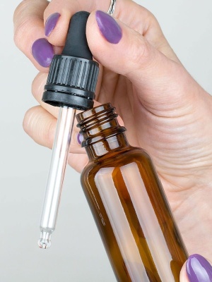 Pipetă sticlă DIN18 Black sticle 30 ml - Img 3