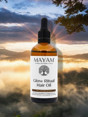 MAYAM Glow Ritual Hair Oil, 100 ml - Img 3