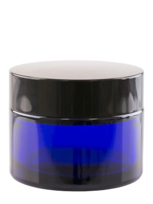 Borcan sticlă Ele Blue cu capac, 50 ml - Img 3