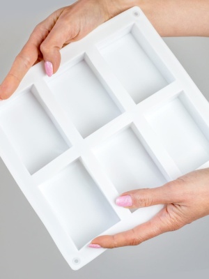 Formă de săpun Rectangular, 6 cavități