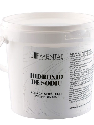 Hidroxid de sodiu NaOH fulgi