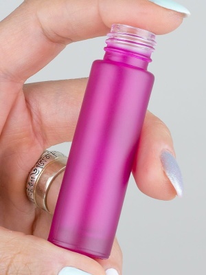 Roll-on 10 ml - Sticlă Roz mată - Img 1