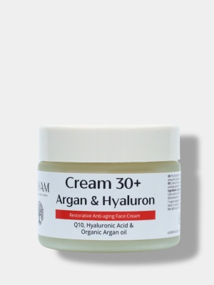 MAYAM Cream 30+ Argan & Hialuron, 50 ml