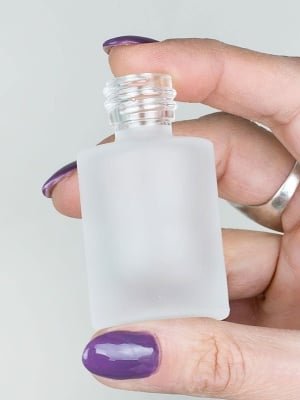 Flacon sticlă Laura Frosted, 15 ml - Img 1