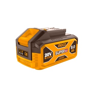 Acumulator 20V 8Ah INGCO FBLI2108 Li-Ion, baterie P20S cu indicator LED, autonomie mare pentru scule electrice - Img 4