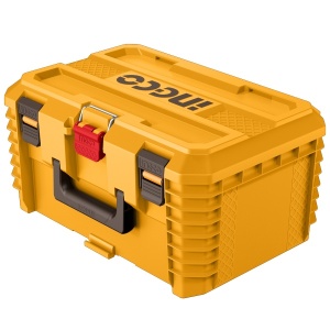 Cutie Depozitare Modulara 19 Inch INGCO PBXS103, 48x32x25cm, Stivuibila, cu Burete Interior si Sarcina Maxima 25kg pentru Scule - Img 2