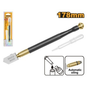 Diamant Sticla cu Maner Metal Sistem Ungere INGCO HGCT03