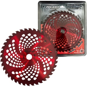 Disc Motocoasa cu Widia 255mm Rosu