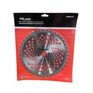 Disc Motocoasa cu Widia 255mm x 40T Bombat - Img 3