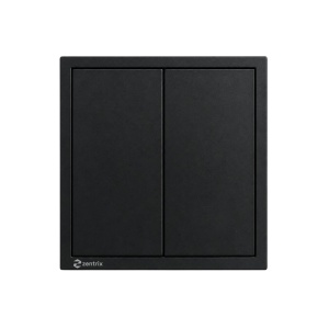 Intrerupator 2 clapete simplu – 16A, 250V, 80 x 80 mm ALB - Img 2