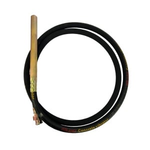 Lance vibrator beton POLAND P0005, lungime 4 metri, accesoriu pentru vibrarea betonului proaspat in fundatii, stalpi si placi, cu racord compatibil