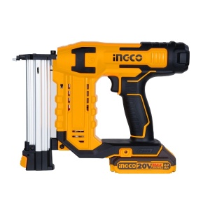 Pistol Cuie Beton 20V INGCO CSTLI3805 pentru Fixare Rapida in Zidarie si Beton, 18mm, 2 Cuie/sec, Capacitate 65 Cuie, Profesional fara Acumulator - Img 2