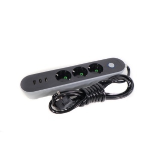 Prelungitor cu 3 Posturi 3 porturi USB 3m