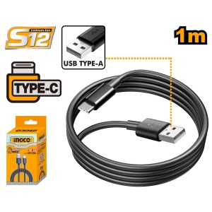 Cablu Incarcare USB-A la USB-C 1m INGCO IUCC01