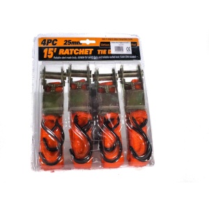 Centura cu Clichet Mica Bagaje Set 4buc 2m