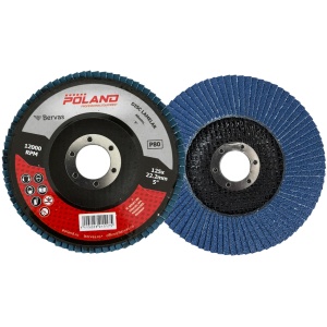 Disc Lamelar Poland Albastru 125mm P80