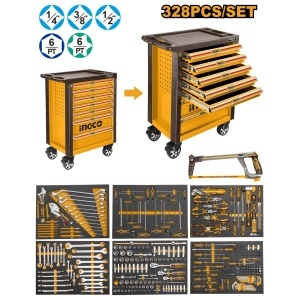 Dulap de Scule Auto 7 Sertare 328piese INGCO HTCS273281