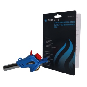 Lampa Gaz Instalator cu Filet Butelie Spray EurGas
