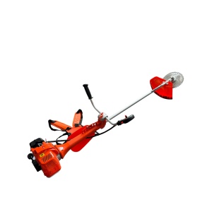 Motocoasa 2.4CP 51.7cc GRUNWERK cu Sistem Antivibratii pe Benzina, Motor 2T pentru Iarba si Vegetatie Densa cu Disc si Fir Inclus