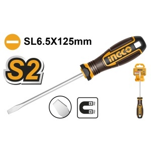 Surubelnita - SL5.5 cu Maner Cauciucat INGCO HSDSL5100