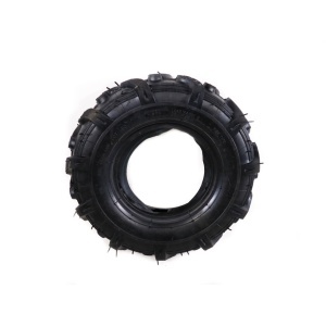 Anvelopa Agricola 500-10 cu Camera pentru Motocultor, Set Complet Cauciuc cu Profil Adanc pentru Tractiune si Stabilitate pe Terenuri Dificile - Img 2