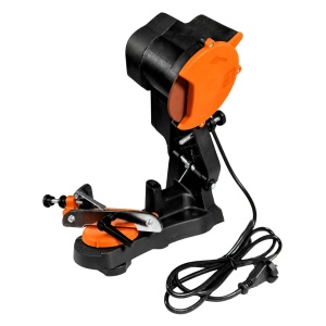 Aparat ascuțit lanț POLAND P0058, 85 W, cu alimentare 230 V și turație 4800 rpm, pentru întreținerea lanțurilor de motofierăstrău compatibile
