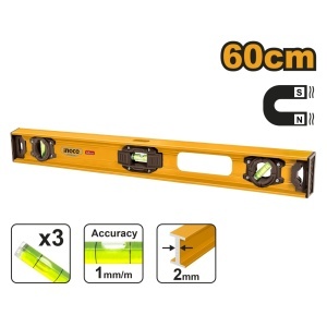 Boloboc 120cm Magnetic cu Protectie INGCO HSL28120