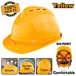 Casca Protectie Galbena (nou) INGCO HSH801