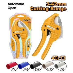 Cleste Taietor 193mm Teava PVC PPR cu Deschidere Automata INGCO HPCS05428