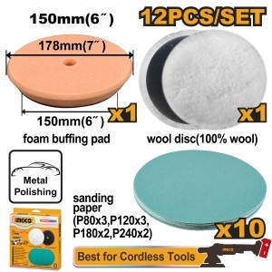 Disc Polish 150mm Set 12buc