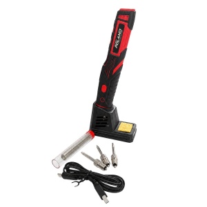 Letcon fără fir POLAND P0090, reîncărcabil, cu acumulator 3,7 V de 1800 mAh, pentru lipirea firelor și a componentelor compatibile