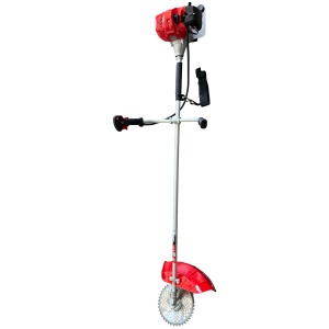Motocoasa POLAND B7420, 40.5 cmc, rezervor 1.2 l, disc 255 mm, turatie maxima 9000 rpm, cap cu fir, disc 3 lame si ham, pentru intretinere vegetatie - Img 8