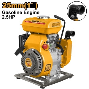 Motopompa Apa 1 inch 2.5HP 4 Timpi 100L/min INGCO GWP102 pe Benzina pentru Irigatii si Gospodarie Compacta