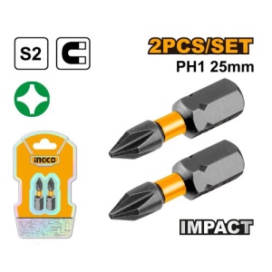 Set Biti PH1 + S2 2buc INGCO SDBIM71PH125