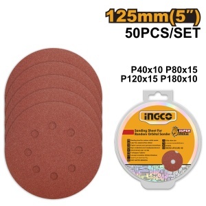 Smirghel 125mm Set 50buc