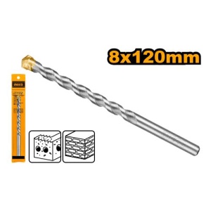 Burghiu Beton 8x120mm Prindere Normala Industrial INGCO DBM111081-1 - Img 2