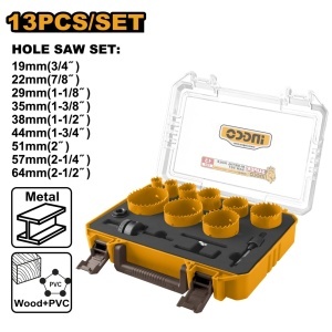 Carote de Metal Set 13buc INGCO AKH0132