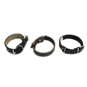 Curea Caine Piele 2.5x45cm cu inel