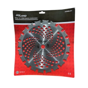 Disc Motocoasa cu Widia 255 mm dublu sens